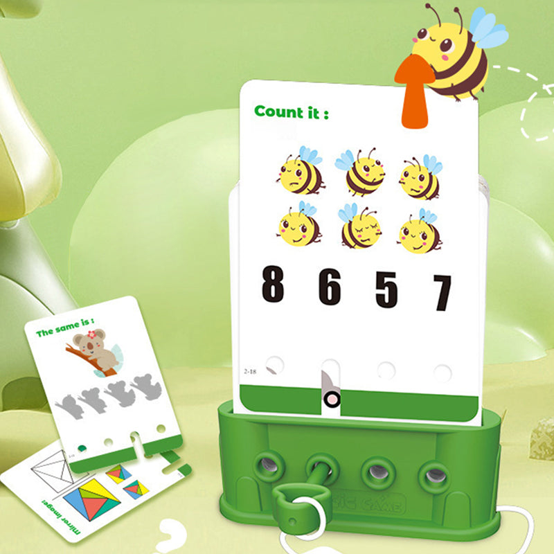 🎁🎄Weihnachtsangebot 50 % Rabatt✨【Logikspielzeug-Set für Kinder】✨ – Pädagogisches Montessori-Schloss- und Schlüsselspiel für Kinder von 2 bis 6 Jahren!👼