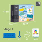 🎁🎄Weihnachtsangebot 50 % Rabatt✨【Logikspielzeug-Set für Kinder】✨ – Pädagogisches Montessori-Schloss- und Schlüsselspiel für Kinder von 2 bis 6 Jahren!👼