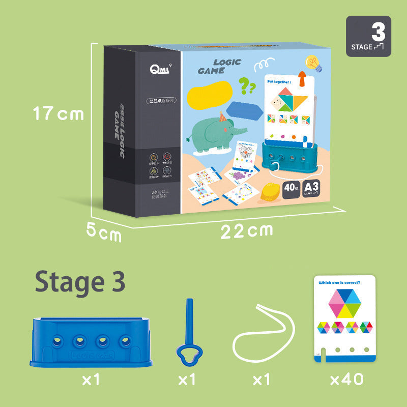 🎁🎄Weihnachtsangebot 50 % Rabatt✨【Logikspielzeug-Set für Kinder】✨ – Pädagogisches Montessori-Schloss- und Schlüsselspiel für Kinder von 2 bis 6 Jahren!👼