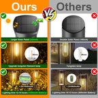 🌙✨ Solar-Gartenleuchte im Retro-Design: 2+1 GRATIS! 🏡💡 Filament-Optik, IP65 wasserdicht & 14 Std. Leuchtdauer für gemütliche Sommerabende