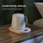 ❄️❄️Winter-Essentials☕☕Intelligenter digitaler Display-beheizter Untersetzer