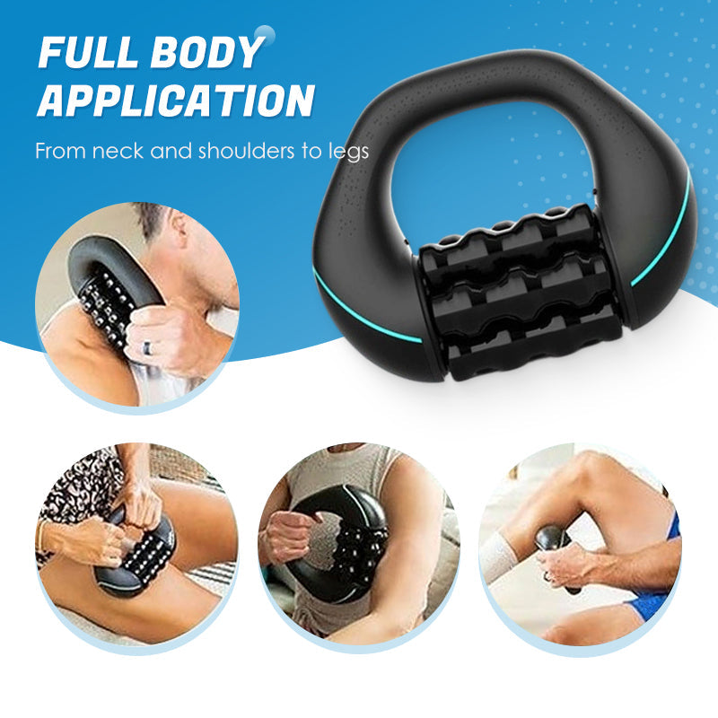 💆‍♂️💪 Tiefengewebs-Massagegerät Elektrisch mit Rollen ⚡🔥 – 3 Stufen, wiederaufladbar, verspannte Muskeln lösen – 50% Rabatt!