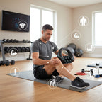 💆‍♂️💪 Tiefengewebs-Massagegerät Elektrisch mit Rollen ⚡🔥 – 3 Stufen, wiederaufladbar, verspannte Muskeln lösen – 50% Rabatt!