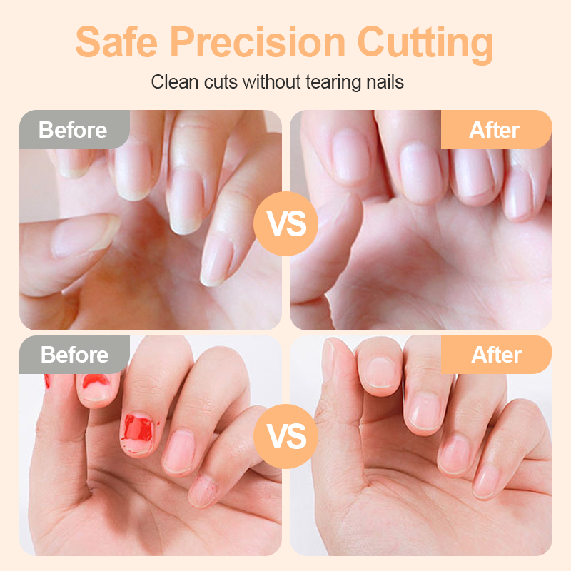 🔥🔥 Multifunktionalität🌈🌈Elektrische Nagelschere mit Licht