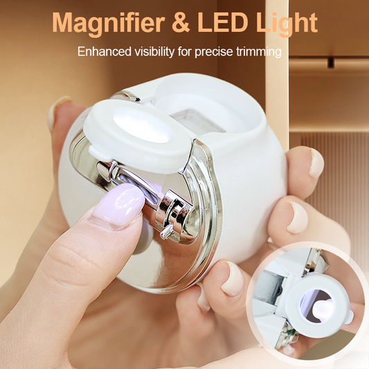 🔥🔥 Multifunktionalität🌈🌈Elektrische Nagelschere mit Licht