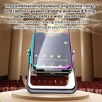 📯🔥5in1 Induktions-Lautsprecher mit Handyhalterung – kabellose Ladung, langer Akku, robustes Design für deine Musik und Anrufe 💎📱 Optimiert für dein Zuhause oder Outdoor-Abenteuer.