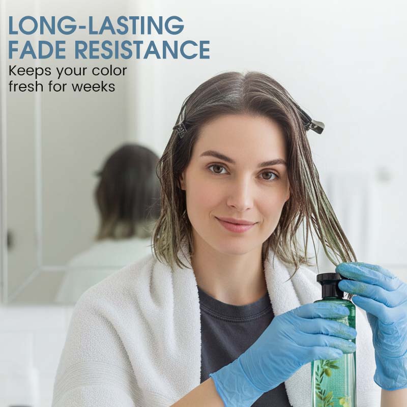 🌿✨ Natürliche Grauabdeckung & Langanhaltender Glanz – Mit ätherischen Ölen, sanft zur Kopfhaut und strahlendem Ergebnis. Perfekt für lebendige Farbkraft und gepflegtes Haar! 🌱💎