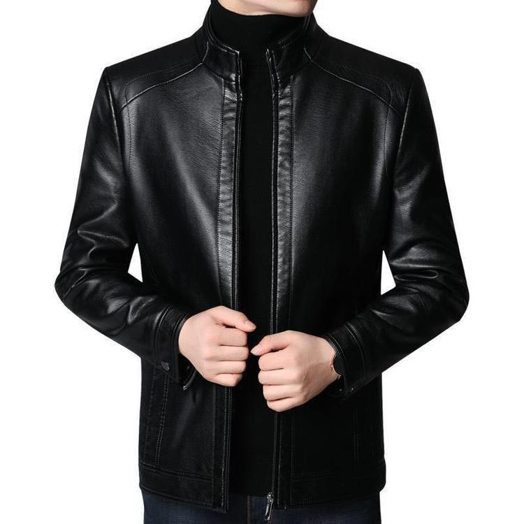 🧥🔥 Herren-Ledermantel mit Plüschfutter ~ Zeitlich begrenzte 50 %-Ermäßigung🌟🌟 Handwerklich verarbeitet, winddicht & formstabil. Eleganter Alltagsbegleiter mit dauerhafter Wärme. ✨🧤