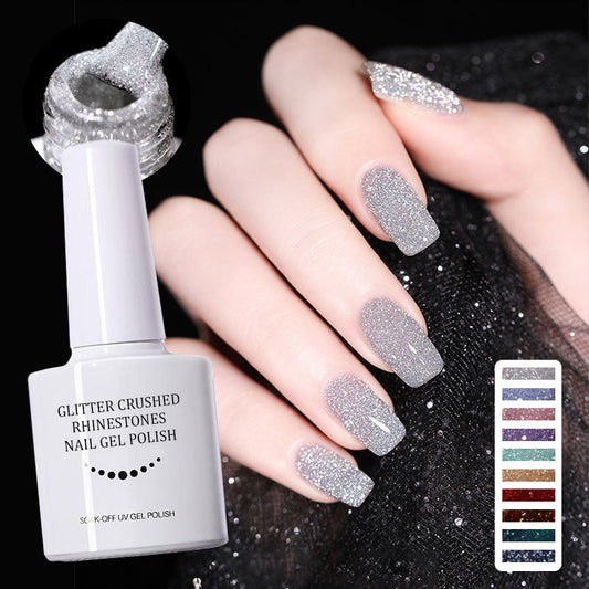✨✨Neueste Modell - Jetzt im Verkauf💅✨Reflektierender Crushed Diamond Nagellack