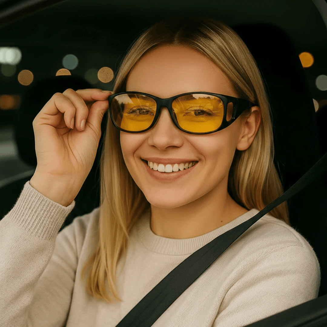 👓👓 Dark Vision-Fahrbrille – entspiegelt und polarisiert, perfekt für Nachtfahrten ✨✨