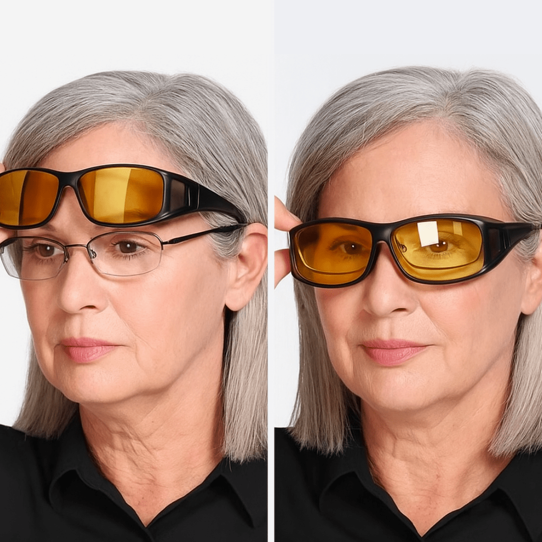 👓👓 Dark Vision-Fahrbrille – entspiegelt und polarisiert, perfekt für Nachtfahrten ✨✨