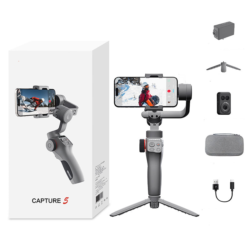 🎥 KI-Tracking-Smartphone-Gimbal: 3-Achsen-Stabilisierung + 360°-Drehung + zwei Fülllichter! ✨