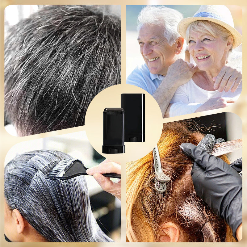 💥💥 Schnell, Einfach, Natürlich – Hol dir 3, zahl nur 2!⭐⭐2-in-1 Haarfarben-Stift