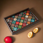 👾👾Einzigartiges Geschenk - 50%Rabatt🍇🍇Aufbewahrungstablett im Bohème-Stil für zu Hause