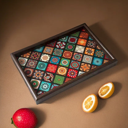 👾👾Einzigartiges Geschenk - 50%Rabatt🍇🍇Aufbewahrungstablett im Bohème-Stil für zu Hause