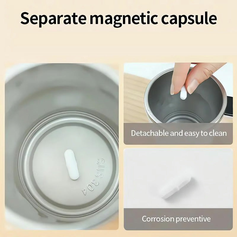 ☕️🔋 Intelligenter Magnetrühr- & Kühlbecher – 50 % Rabatt! Perfekte Temperatur & Konsistenz jederzeit. 🌀❄️ Einfach, nachhaltig, perfekt für Alltag & Büro.