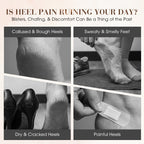 ❤️❤️Pflegen Sie Ihre Fersen gut - 44%Rabatt🕺🕺Stoßdämpfender und atmungsaktiver Fersenschutz