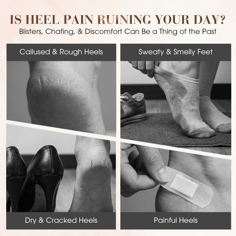 ❤️❤️Pflegen Sie Ihre Fersen gut - 44%Rabatt🕺🕺Stoßdämpfender und atmungsaktiver Fersenschutz