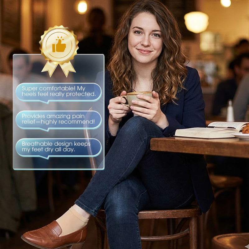 ❤️❤️Pflegen Sie Ihre Fersen gut - 44%Rabatt🕺🕺Stoßdämpfender und atmungsaktiver Fersenschutz