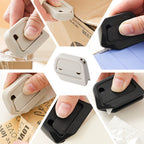 📦📦Automatischer Sicherheits-Kartonschneider mit Keramikklinge - 50 % Rabatt📌📌Rutschfester Griff & magnetischer Aufbewahrung