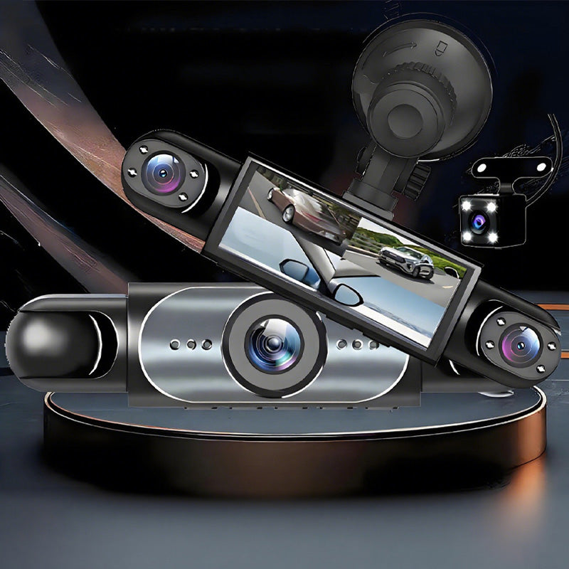 🚗📹 Parkplatz-Dashcam mit 24-Stunden-Überwachung – 360° Rundumsicht & Nachtsicht 🔋💥 50 % Rabatt! Solange der Vorrat reicht! Ideal für parkende Autos – zuverlässig & sicher.