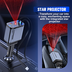 🏎️🏎️50 % Rabatt⚡⚡Multifunktionales Schnellladegerät für Autos mit einziehbarem Kabel