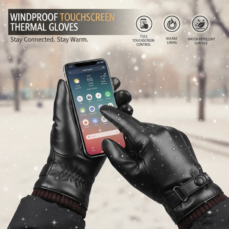 ❄️❄️Zeitlich begrenzter Rabatt von 50 %🔥🔥Touchscreen Winter Gloves – Stylish, Warm & Tech-Ready