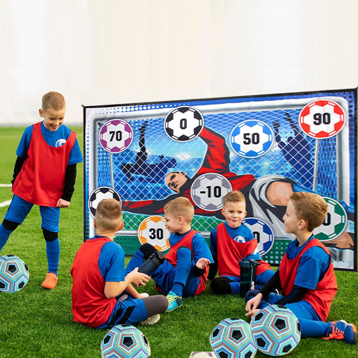 ⚽🌟 Fußballspielset für Kinder mit aufblasbarem Tor & Ball – Perfekt für Garten, Strand & Park! 🌳🎯 Leicht, robust & komplett – fördert Bewegung & Spielspaß nachhaltig!