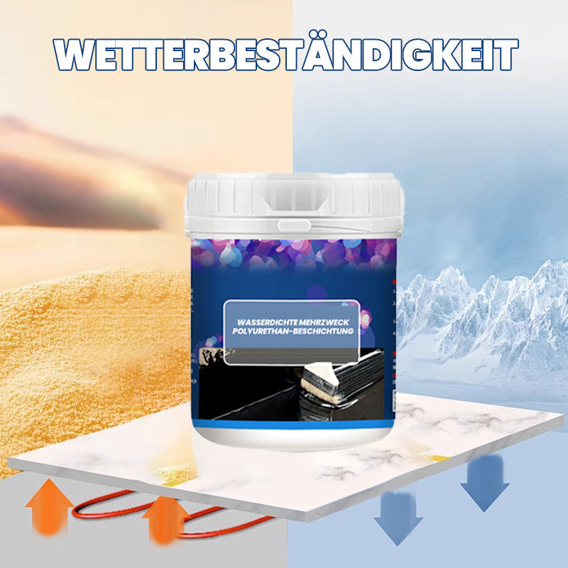 🛡️🏠 Hochwertige wasserdichte PU-Beschichtung – Einfach auftragen, vielseitiger Langzeitschutz für Haus & Alltag! ✨🛡️