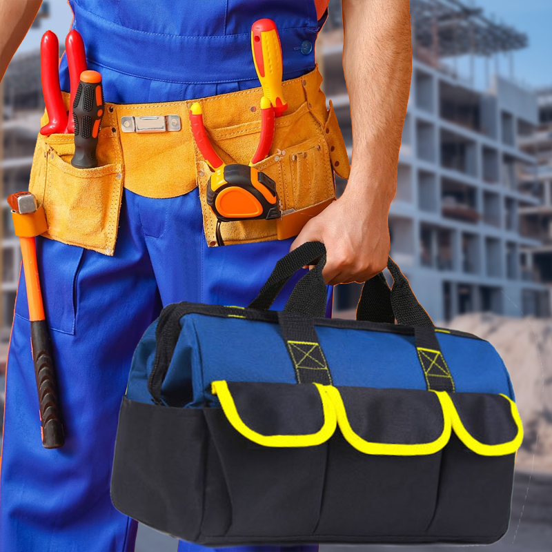 🔩⚙️Professionelles, strapazierfähiges Werkzeugset🛡️👜Oxford-Gewebe, wasserdichtes Design, tragbar und vielseitig einsetzbar | Ihr Begleiter für alle Wetterbedingungen