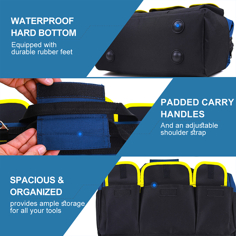 🔩⚙️Professionelles, strapazierfähiges Werkzeugset🛡️👜Oxford-Gewebe, wasserdichtes Design, tragbar und vielseitig einsetzbar | Ihr Begleiter für alle Wetterbedingungen