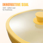 🏆🏆Die praktische Quadrat-Pfanne🧀🥗20% mehr Inhalt, 0% Anbrennen