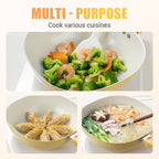 🏆🏆Die praktische Quadrat-Pfanne🧀🥗20% mehr Inhalt, 0% Anbrennen