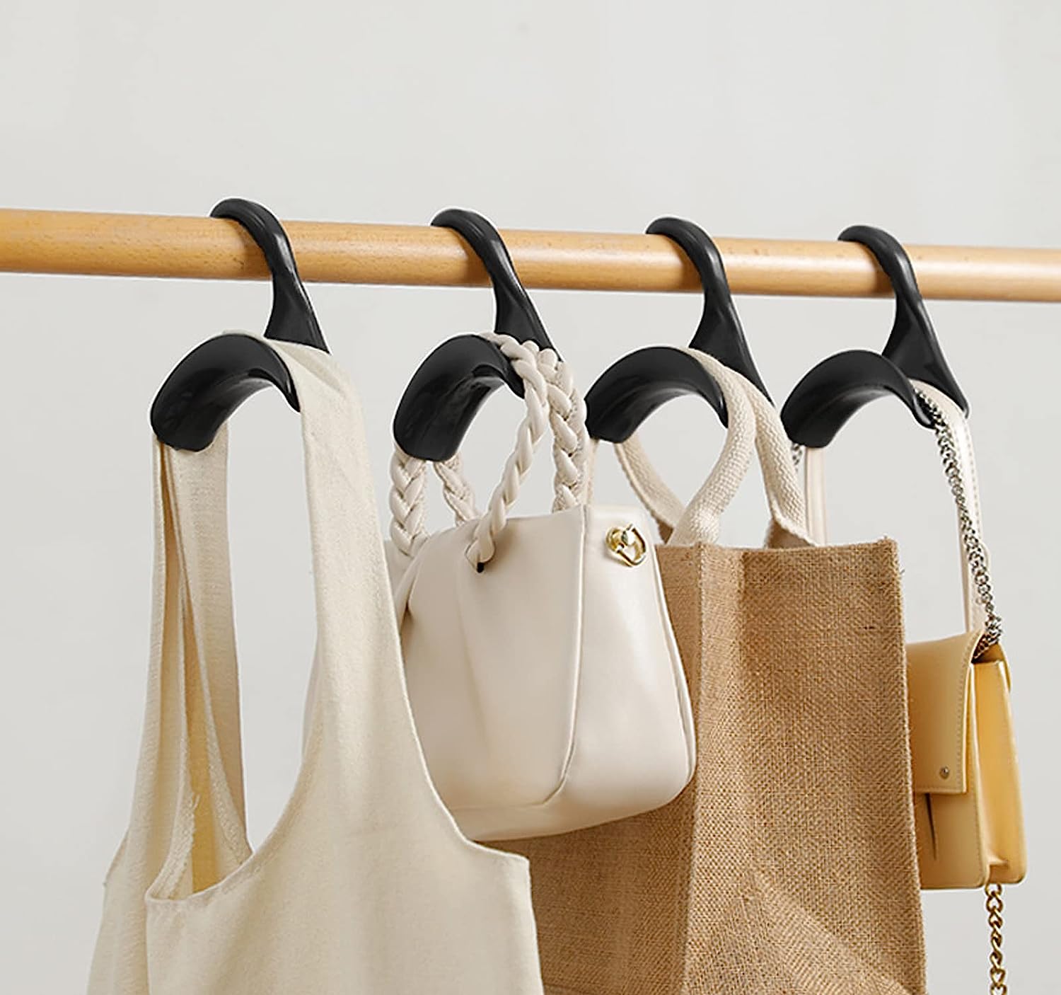 🌟✨Exklusiver gebogener Taschenbügel ~ Zeitlich begrenzter Sonderverkauf👜💼Schutz & Stil für Ihre wertvollen Accessoires