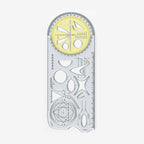 ✏️📐 Multifunktionales Geometrie-Zeichenlineal – Dein ✨🎯 präzises All-in-One-Werkzeug für Schule, Büro & Design!