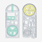 ✏️📐 Multifunktionales Geometrie-Zeichenlineal – Dein ✨🎯 präzises All-in-One-Werkzeug für Schule, Büro & Design!