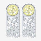 ✏️📐 Multifunktionales Geometrie-Zeichenlineal – Dein ✨🎯 präzises All-in-One-Werkzeug für Schule, Büro & Design!