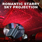 ⚡ ✨ Auto-Ladegerät mit Sternenhimmel-Projektion – 4-Port Schnellladung &amp; Romantischer Sterneneffekt für Ihr Fahrzeug! ✨