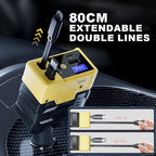 ⚡ ✨ Auto-Ladegerät mit Sternenhimmel-Projektion – 4-Port Schnellladung &amp; Romantischer Sterneneffekt für Ihr Fahrzeug! ✨