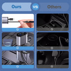 ⚡ ✨ Auto-Ladegerät mit Sternenhimmel-Projektion – 4-Port Schnellladung &amp; Romantischer Sterneneffekt für Ihr Fahrzeug! ✨