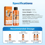 🎯💪 Alles-in-Einem: Starke Reinigung ~ Zeitlich begrenzter Rabatt von 50 % ⚙️🚫 langfristige Verstopfungs-Prävention!