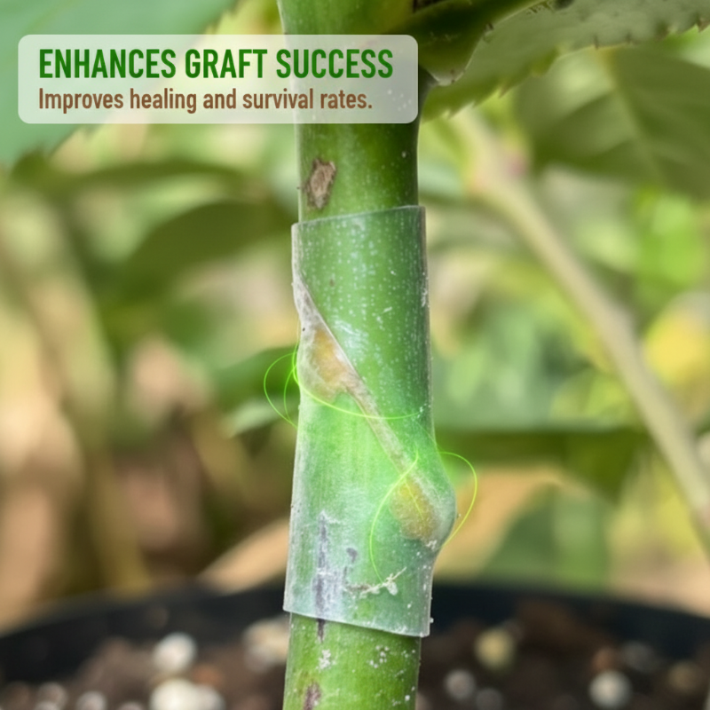 🌳✨ Silikon-Veredelungshülsen: Flexibel & wetterbeständig – fördert das Anwachsen Ihrer Obstbäume nachhaltig und effektiv! 🌱🛠️