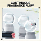 ✨🌲 Schneekugel-Diffusor mit Aromatherapie • Bis zu 12h Frische & natürliche Ruhe • Nachhaltige Materialien, langanhaltender Duft für Zuhause