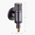 💦【Automatischer Schutz】Eck-Absperrhahn Edelstahl mit Wasseralarm-Stopp🔒 | Kompakt für Waschmaschine & Geschirrspüler