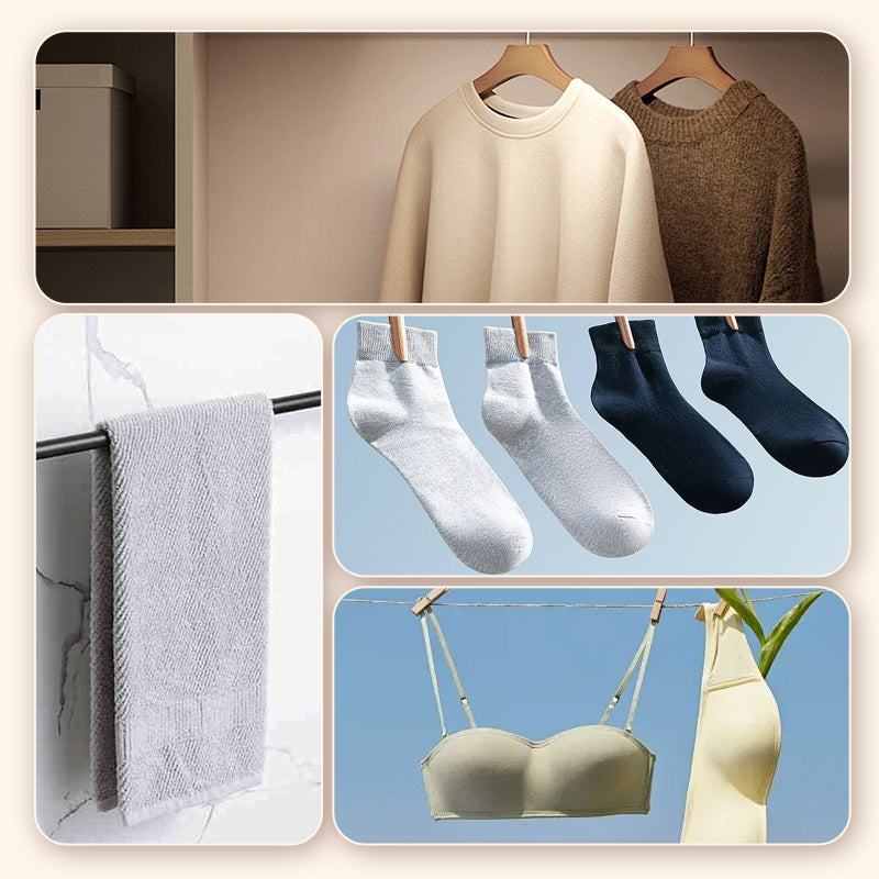 🏡💨 Intelligenter Wäscheständer ~ Top-Auswahl🌧️👚Unsichtbar nach Gebrauch einfach einklappen