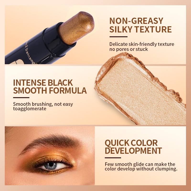 ✨🌟 6 schimmernde Lidschattenstifte – intensiv & langanhaltend für strahlende Looks 💫 Einfach anzuwenden, vegan und langlebig 💄 Dein Alltags-Begleiter mit professionellem Finish.