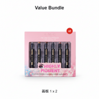 ✨🌟 6 schimmernde Lidschattenstifte – intensiv & langanhaltend für strahlende Looks 💫 Einfach anzuwenden, vegan und langlebig 💄 Dein Alltags-Begleiter mit professionellem Finish.