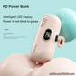🔋✨【5000mAh Mini-Powerbank】Perfekter Strom-Begleiter für unterwegs mit Schnellladung! Leicht ⚡ langlebig ✅ passt in jede Tasche.