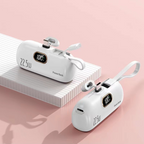 🔋✨【5000mAh Mini-Powerbank】Perfekter Strom-Begleiter für unterwegs mit Schnellladung! Leicht ⚡ langlebig ✅ passt in jede Tasche.