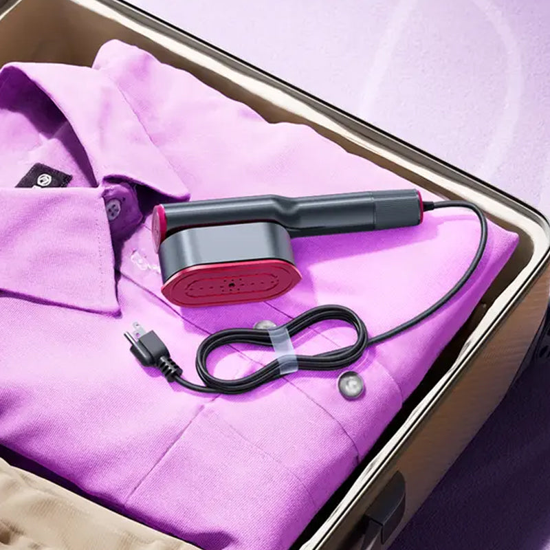 💨🔥 Handdampfbügeleisen: 5 Sekunden Aufheizzeit ⚡💦in Minuten faltenfrei & immer griffbereit.